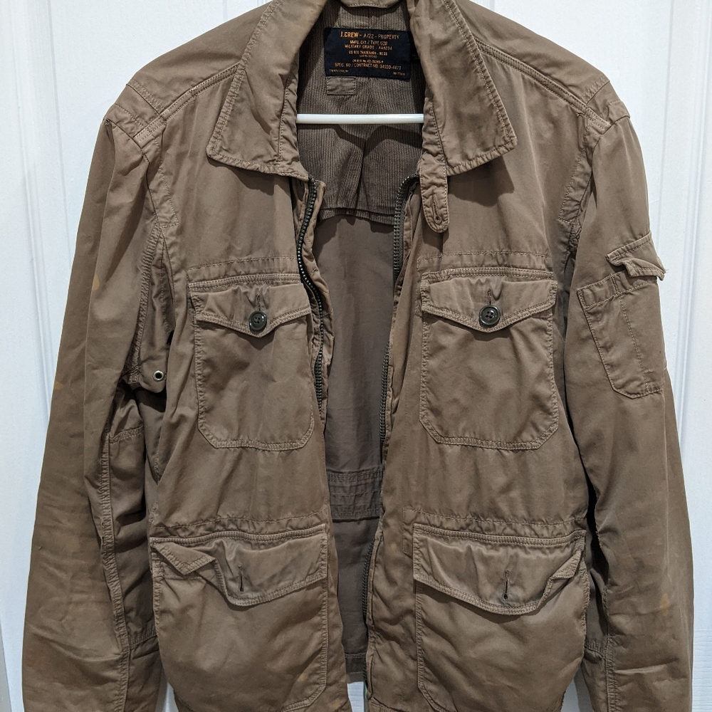 J. Crew Vintage Military Jacket